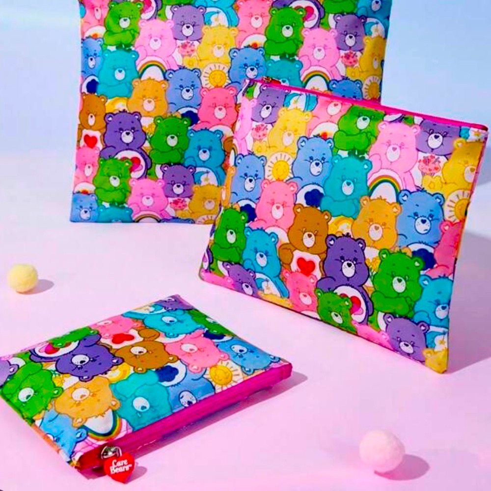 Small Care Bears Multicolor Travel Bag 1 ct